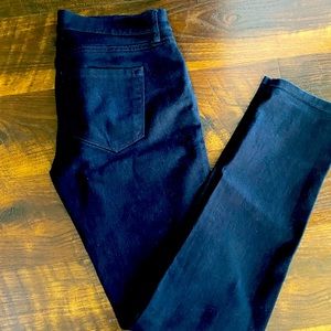 Never worn midnight blue denim jeans!